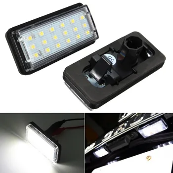 

2x Error Free Car LED Number License Plate Light Kit For Lexus LX470 GX470 Toyota Land Cruiser 120 Prado Land Cruiser 200 12v