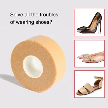 

5M Foot Care Protector Tap Silicone Gel Heel Cushion Protector Foot Feet Care Shoe Insert Pad Insole Useful Heel Protector