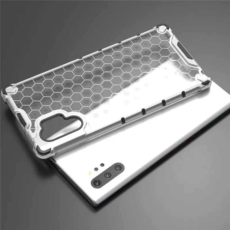 

Beehive Pattern Case For Samsung S10 S11 Note 10 Plus Lite Honeycomb Airbag Shockproof Cover For Galaxy S10e S11e M30S A50 Case