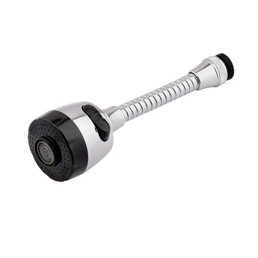 

New Flexible Tap Faucet Extender Stainless Steel 360 Rotating Aerator Faucet Filter Adapter Spray Head Kitchen Bath Accessories