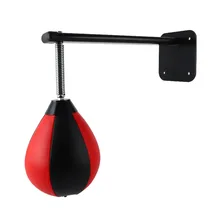 

Boxing ball speed ball loose play vent inflatable pear shaped martial arts ball suction cup hanging speed ball frame Flash ball