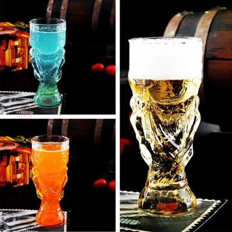 Новинка креативная стеклянная кружка для футбола мира Хрустальная виски вина