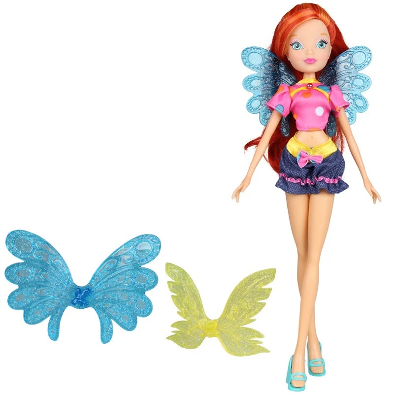 Believix Fairy&Lovix Fairy Rainbow Colorful Girl Doll Action Figures Fairy Bloom Dolls with Classic Toys for Girl Gift 9