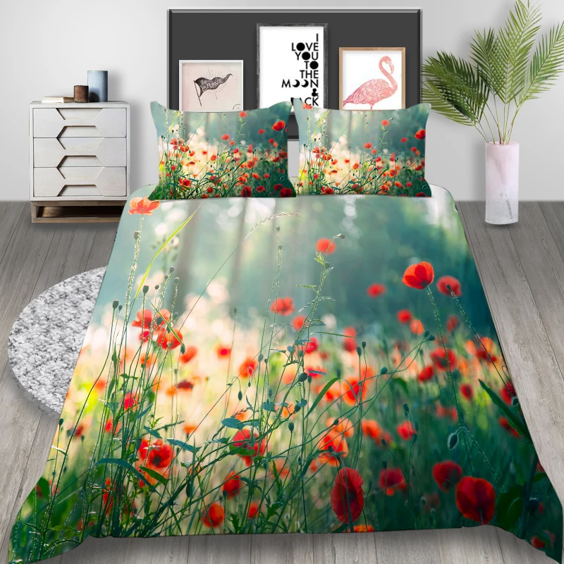 Yellow Bedding Set Thumпостельные принадлежности с бабочкой, набор постельных принадлежностей, один красивый белый цветочный 3D пододеяльник, пододеяльник, двуспальный, полный, двойной, удобный, Комплект постельного белья для королевы - Цвет: Yellow Bedding Set
