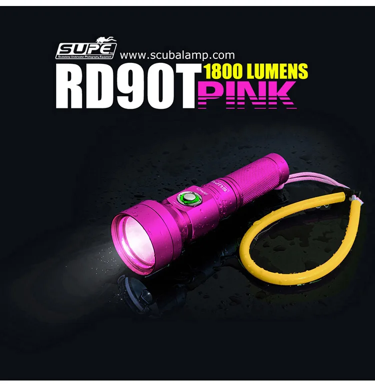 Scubalamp RD90T погружной светильник 1800 люмен узкий луч