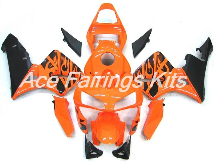 

Top (Injection molding) New ABS Motorcycle Full Fairing Kit Fit For Honda CBR600RR F5 2004 2003 Fairings set custom orange black