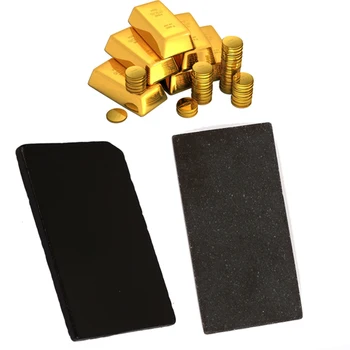 

Gold Test Stone Gold Testing Tools Practical Portable Black Meteorite Slate Identification Jewelry Tester Tool Touchstone