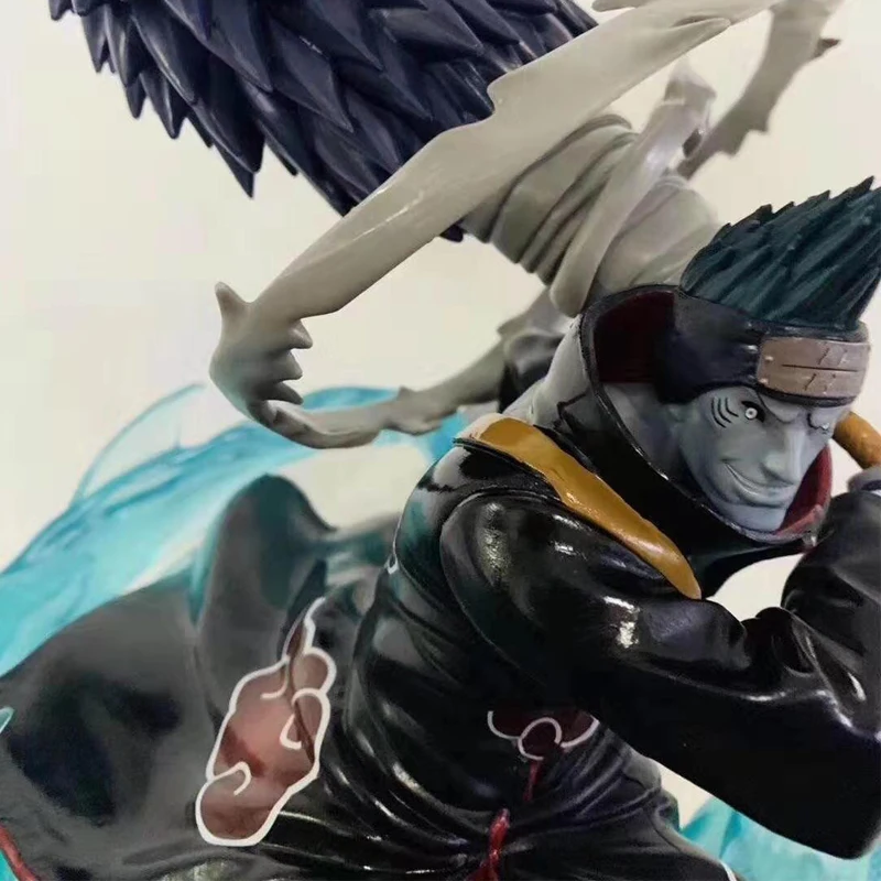 33 см Наруто Hoshigaki Kisame Samehada боевые сцены статуя ПВХ фигурка Коллекция Модель игрушки X3710