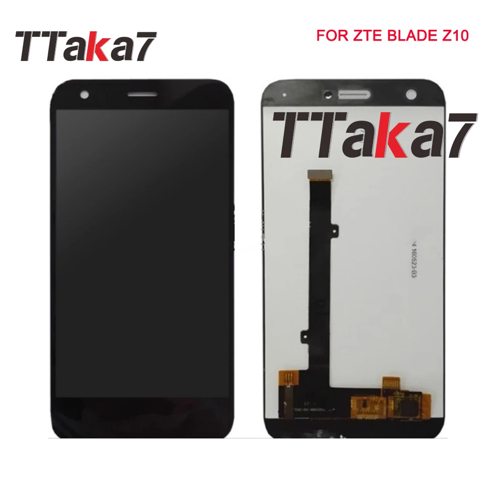 Для zte Blade Z10 Полный ЖК дисплей кодирующий преобразователь сенсорного экрана в