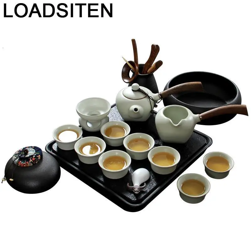 С Infuser чайный сервиз Gongfu Mutfak Aksesuarlari аксессуары для кухни китайский | Дом и сад