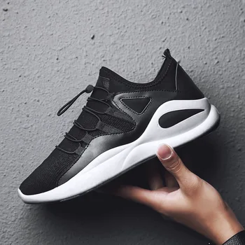 

Men's shoes spring and autumn new fashion wild lightweight breathable sports shoes men's casual shoes 3 color optional