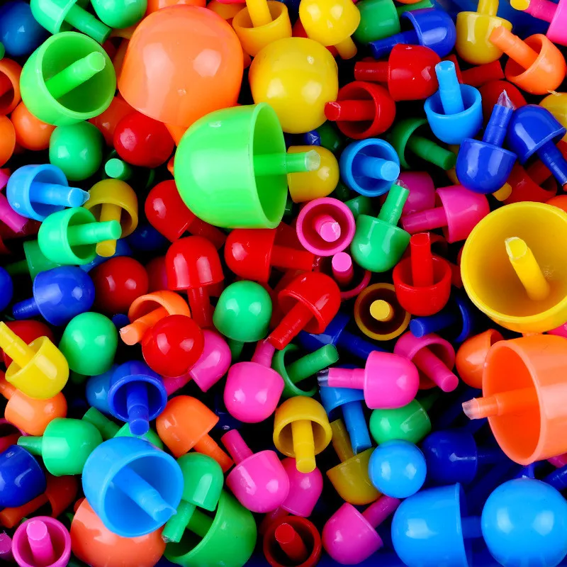 296 шт./компл. Упакованные в коробку бусины для ногтей виде грибов