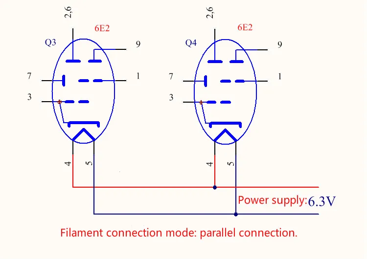 GHXAMP 6E2 cat eye tube indicator driver board kit Dual Channel fluorescent level indicator drive amplifier DIY modification
