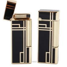 ZHQ смотреть видео сторона скольжения металлическое колесо зажигалка