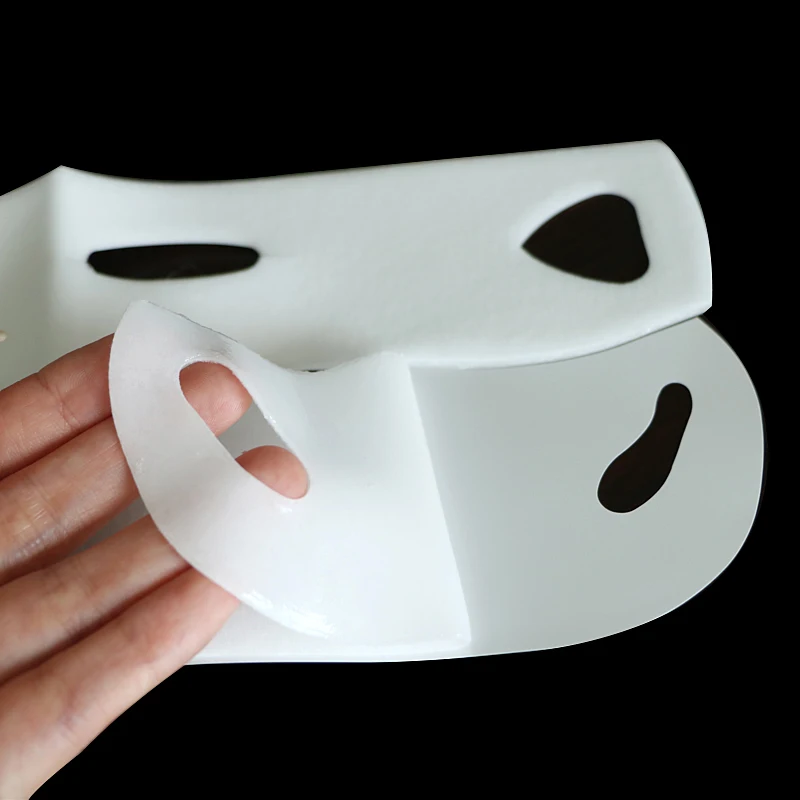 PUTIMI 1 шт. V Форма d Лифтинг Маска для лица морщин тонкий подбородок щек шеи Лифт гидрогелевая маска 4D V Форма бандажная маска для похудения лица