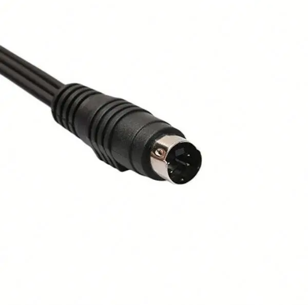 25cm 4 Pin S-Video Male to 3 RCA Female Adapter splitter AV Cable for Laptop Computer