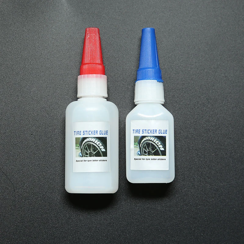 

SKYEO Car Sticker Glue Tuning Tools Decals Accessories 20/40ml Tire Lettering Glues for Permenant Tyre Wheel Sticker