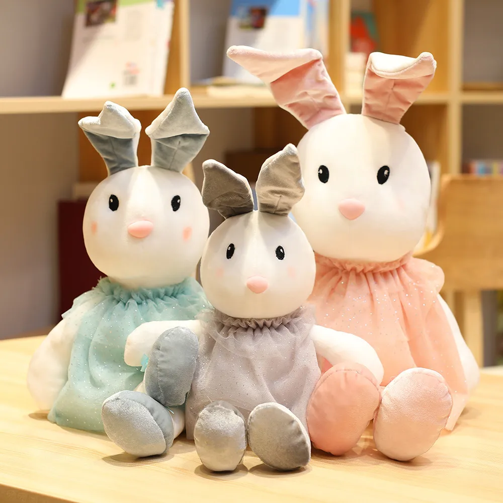 

Creative Ballet Rabbit Plush Toy Stuffed Animal Rabbits Doll Toys Plush Pillow Children Ragdoll Toy Girls Gift