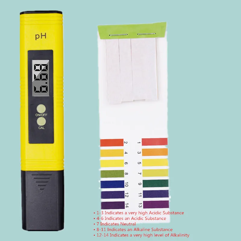 Digital PH TDS EC Meter Tester Thermometer Pen Water Purity PPM Filter Hydroponic for Aquarium Pool Water Monitor 40% off