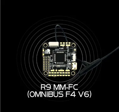 FrSky R9MM-FC OMNIBUS F4 V6 OMNIBUS фейерверк V2 OmniNXT F7 интегрированный R9MM - Цвет: Бургундия