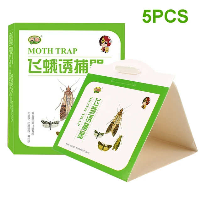 Hook Pheromones Attractant Insect Glue Trap Board Clothes Moth and Pantry Moth  Killer - China Moth and Pantry Moth price