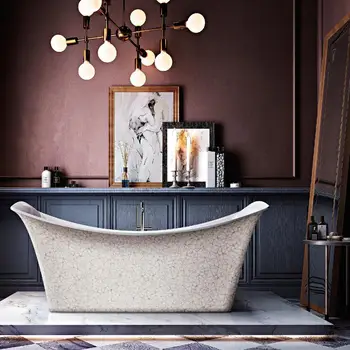 

Package mail european-style acrylic small family japanese-style thin edge light luxury bath crock seamless web celebrity home ad