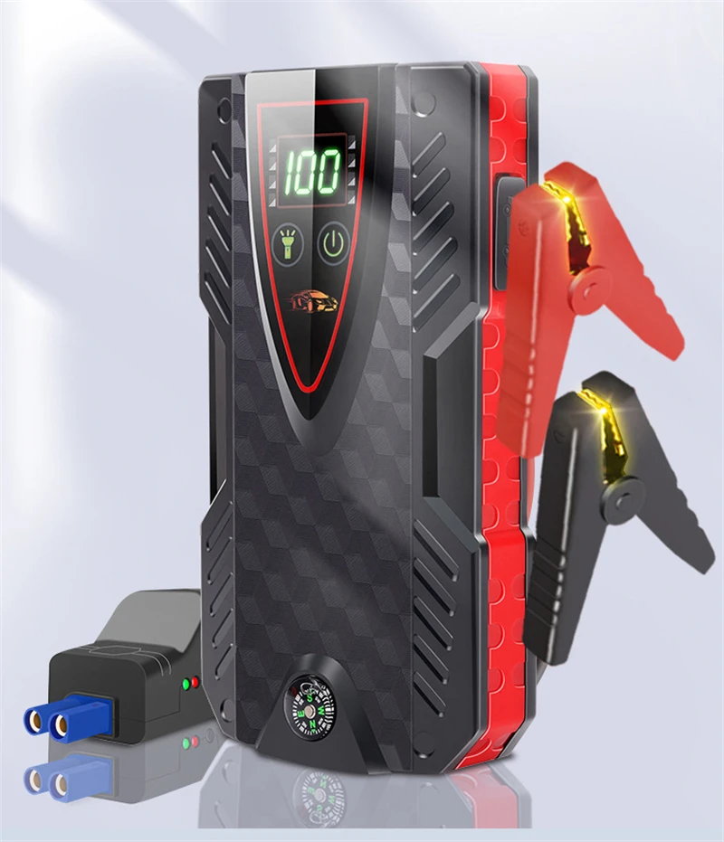 best wireless power bank 30000mAh Car Jump Starter Starting Device Battery Power Bank for iPhone Xiaomi 1000A Auto Buster Emergency Booster Car Charger battery pack for phone
