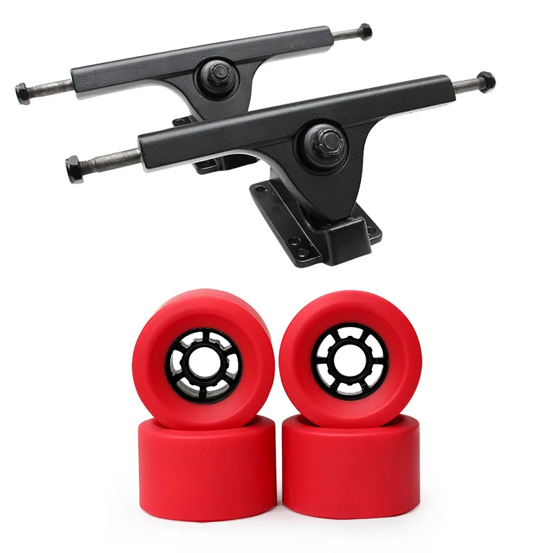 2019 New Electric Skateboard Wheels Double Drive Truck Electric Skateboard Single Drive Gear Belts Electric Skateboard Parts
