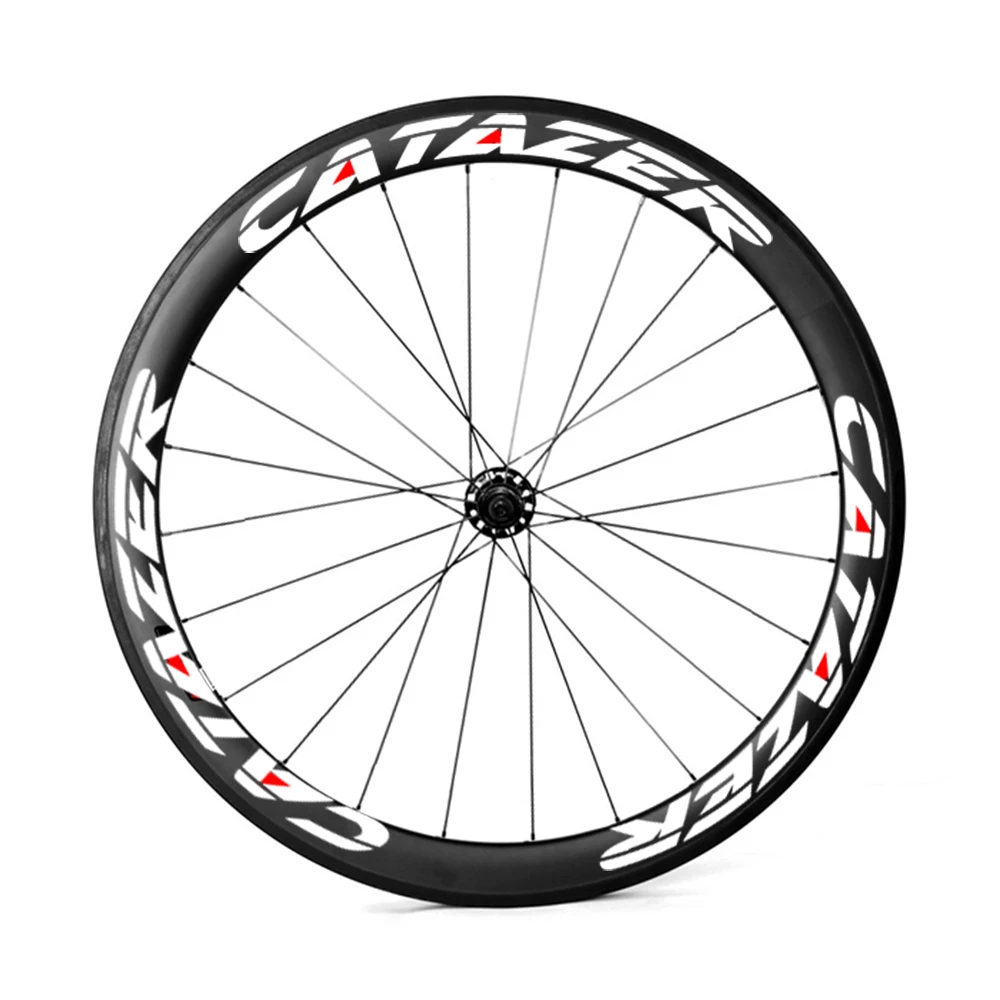 Carbon Bike Wheelset 50mm 700C Clincher Tubeless Ready Road Bicycle Wheels 20-24H LightWiehgt Bitex Hub