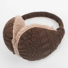 Теплые женские плюшевые пушистые теплые меховые наушники для женщин и девушек, зимние наушники