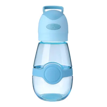 

2 In 1 USB Rechargeable Water Bottle Leak-Proof Sports Water Bottle Tour Hiking Portable Bottles With Cooling Fan