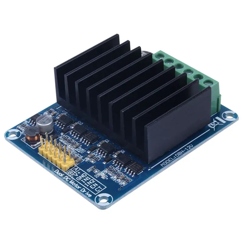 

1PC DHB-1A 30A(5V-15V) Dual-channel H bridge Motor Drive Module