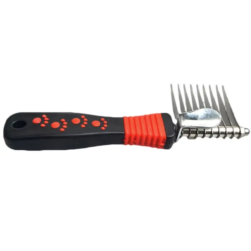 

Pet Dog Comb Brush Groomer Rake for Dogs and Cats Professional Hair Remover Deshedding Tool