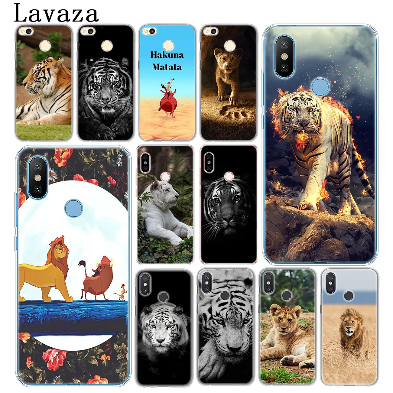 Чехол для телефона Lavaza The lion king tiger Xiaomi MI 10 9 9T CC9 CC9E A3 Pro 8 SE A2 Lite A1 6 pocophone f1 Mi10 |