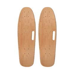 1 Piece Skateboard Deck Surf Skateboard Maple Wood 7 Plies Suit Land Carver Single Rocker Accessories Blank For Outdoor Skating