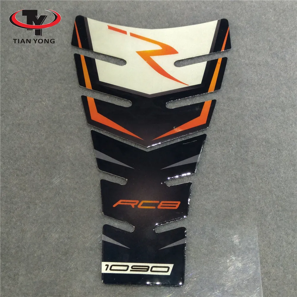 Для KTM Duke 1090 наклейка на мотоцикл газ 3D Смола Танк Pad протектор Наклейка s светоотражающие