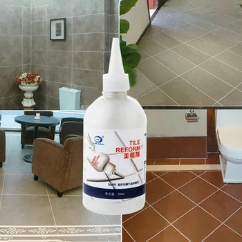 

280ML Tile Repair Glue Waterproof beautiful Sealant for floor Seam Gap to Restore the Look of Tile Grout Lines Repair Glue