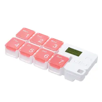 

7 Compartments Pill Box Portable Combination Timing Remind Smart Medicine Case Without Battery