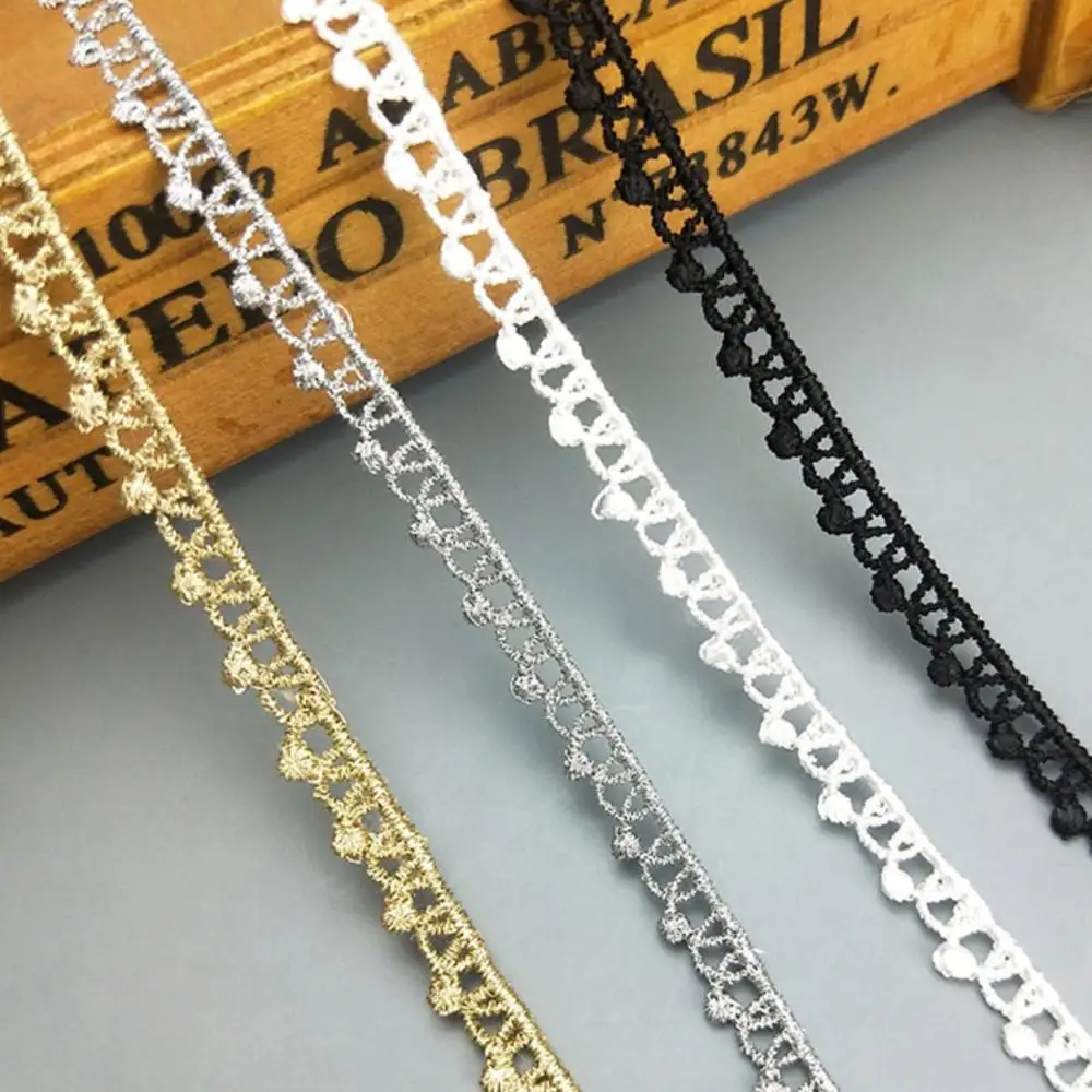 

Золотая Изящная кружевная Маленькая кружевная юбка Лолиты из полиэстера, одежда, кружевные аксессуары