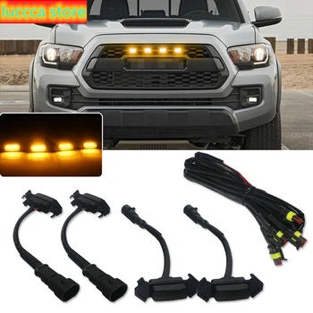 

Smoked lens front grille lighting Kit for Toyota Tacoma -Up with TRD Pro Grill
