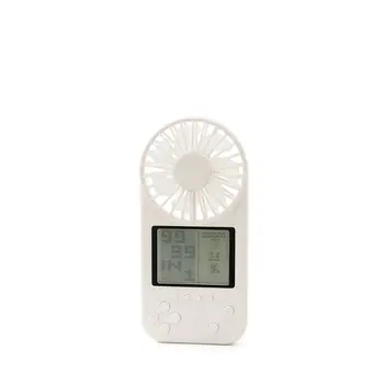 

Mini Handheld Cooling Fan Portable Pocket Air Cooler Unique Game Console Pattern USB Charging Fan for Office Travel