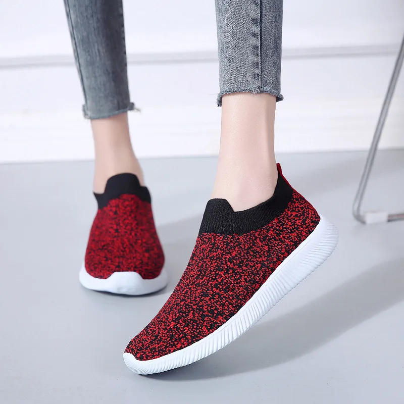 

2019 Spring New Style WOMEN'S Shoes Foot Covering Platform Large Size Low Heel Deep Mouth Rubber round Head Single Shoes Mesh CO