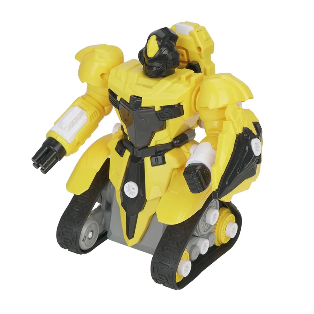 yellow 38 шт Q033 2,4G пульт дистанционного управления сборный робот DIY Сборные строительные блоки Развивающие игрушки для детей Подарки - Color: yellow