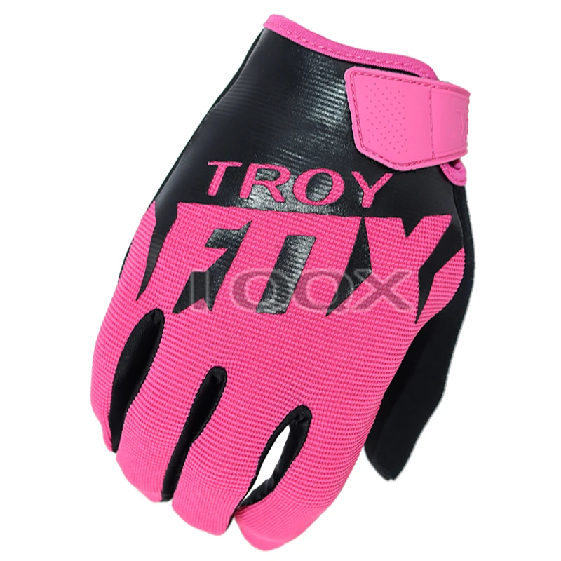 

Woman Lady Black Pink Gloves Motorbike Riding MTB DH Race Men's Mountain Bicycle Racing Gloves