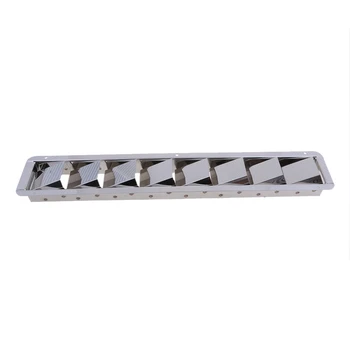 

427mm Length Stainless Steel Louver Vent 8 Slots Ventilation For Yacht