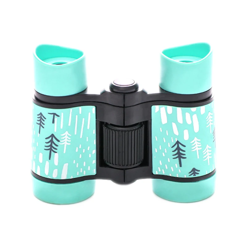 

Eyepiece Optical Objective Lens Power 4x30 Binoculars Plastic Children Colorful Telescope for Kids Compact Outdoor Games Toys