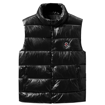 

Plus Size 8XL Casual Vest Men Autumn Winter Jackets Thick Vests Man Sleeveless Coats Male Warm Waistcoat Men Gilet Veste Hommes