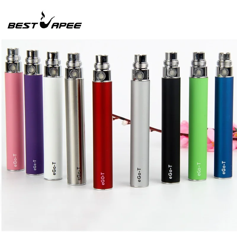

20pcs lot EGO T Battery For Electronic Cigarette E-cig Ego 510 Thread Match CE4 CE5 MT3 650mah 900mah 1100mah VS EGO II 3200mah