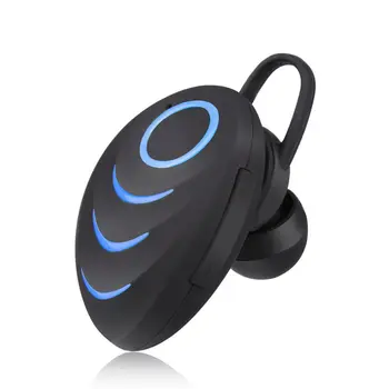 

Mini Wireless Noise Cancelling Bluetooth Headset V4.0 Stereo Fashion Sports Headphones black+blue