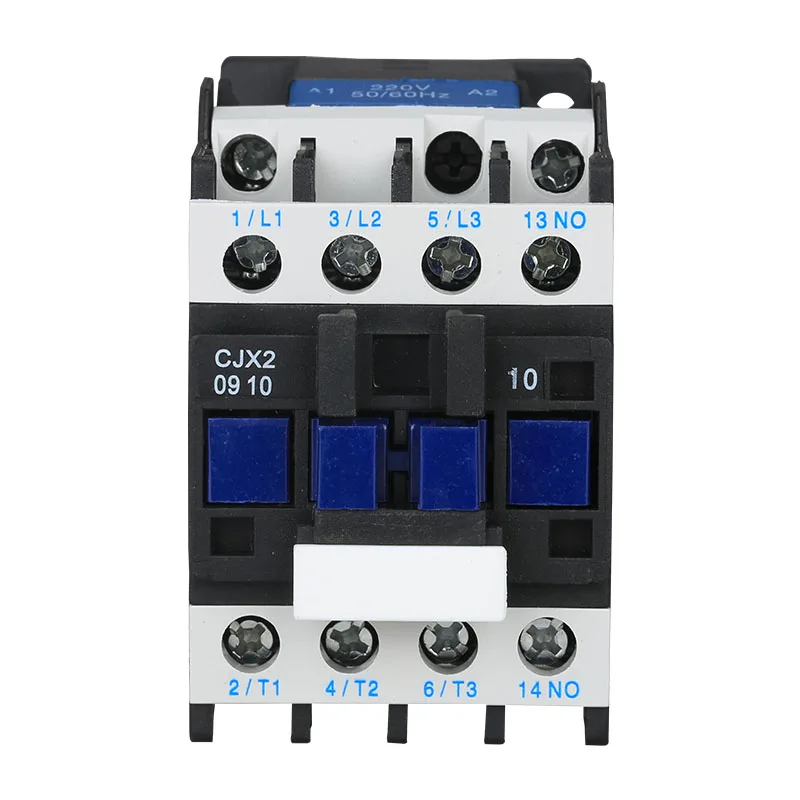 

Contactor CJX2-0910 LC1 CA 18A 3 fases 3 polos sin bobina voltaje 380 V 220 V 110 V 36 V 24 V 50/60Hz en carril Din 3 P + 1NO ab